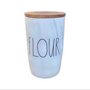 Rae Dunn Marbled FLOUR Cellar Canister